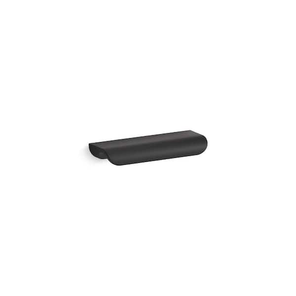 KOHLER Avid 4 in. (102 mm) Center-to-Center Matte Black Bar Pull