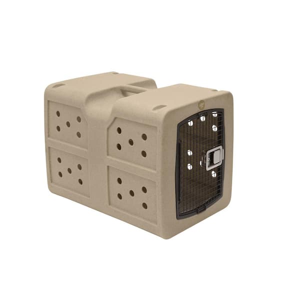 DAKOTA 283 Dakota G3 Framed Door Kennel with Dakota Guard Antimicrobial - Large - Coyote Granite
