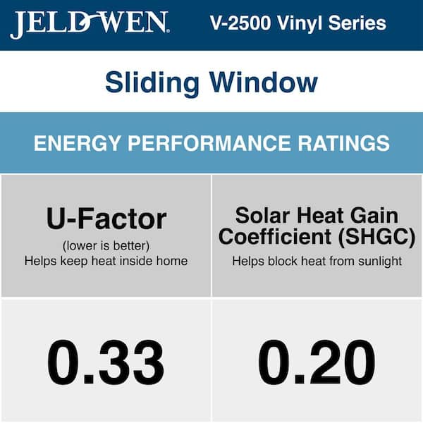 36 in. x 48 in. V4500 Right-Hand Sliding Vinyl Window with Black Exterior