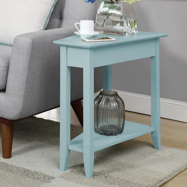 Convenience Concepts American Heritage Sea Foam Wedge End Table
