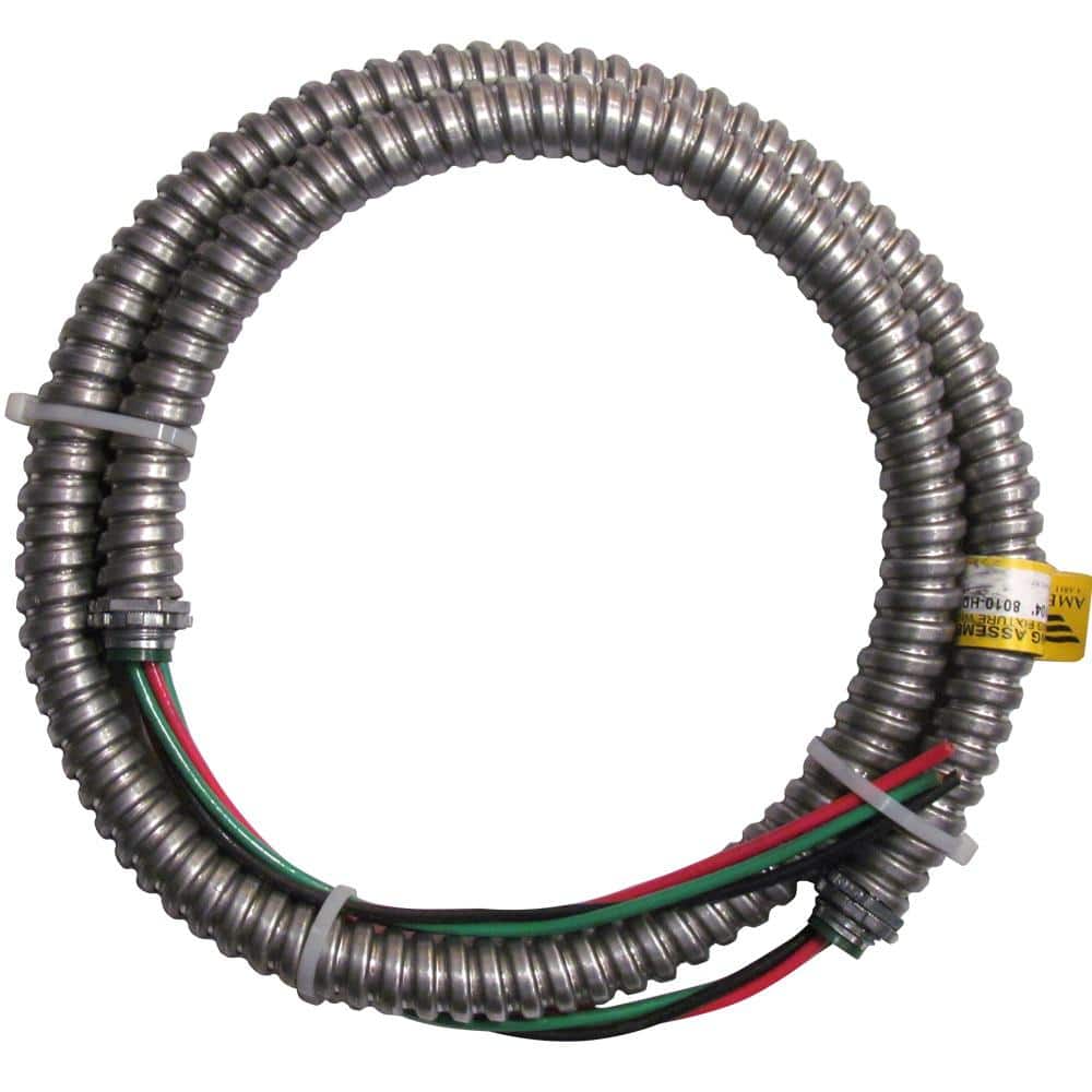AFC Cable Systems 10/3 x 4 ft. Appliance Whip 8010-HD - The Home Depot