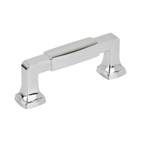 Amerock Stature 3 in. 76 mm Polished Chrome Cabinet Bar Pull