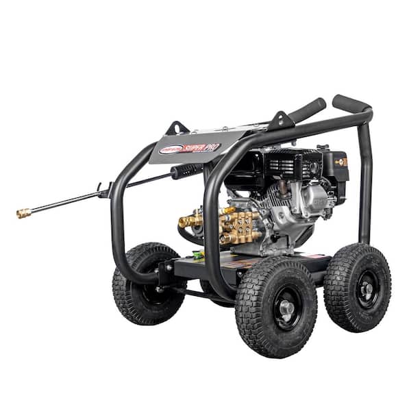 Simpson SuperPro Roll-Cage 3600 PSI 2.5 GPM GAS Cold Water Pressure Washer with Honda GX200 Engine
