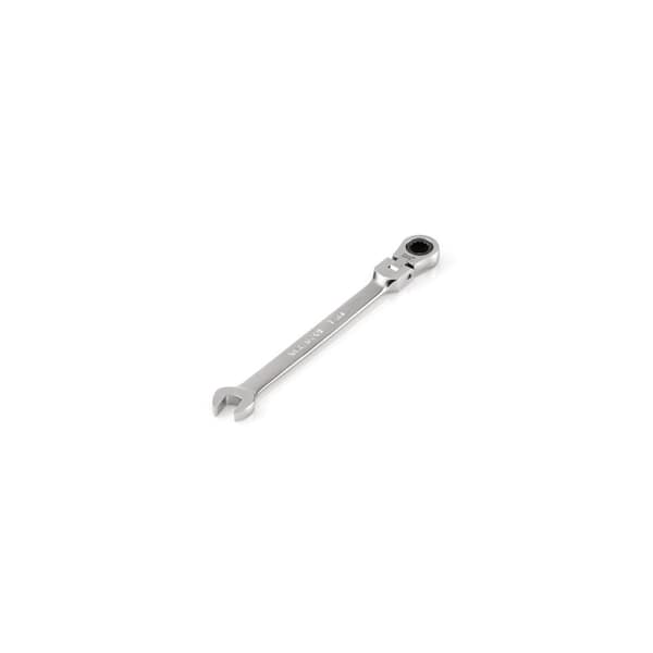 TEKTON 7 mm Flex Head 12-Point Ratcheting Combination Wrench