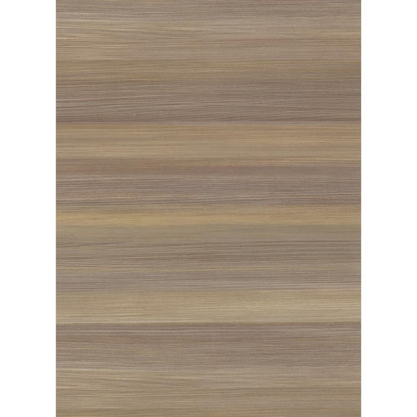 Warner Fairfield Chestnut Stripe Texture Vinyl Strippable Roll (Covers 60.8 sq. ft.)