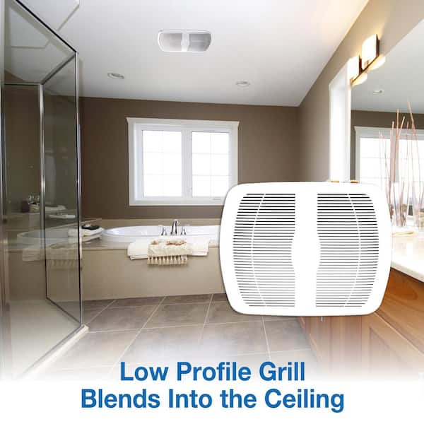 Air King ENERGY STAR Certified Quiet 50 CFM Ceiling Bathroom Exhaust Fan  AK50S - The Home Depot