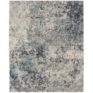 Blues and Greys 2 ft. x 3 ft. Area Rug