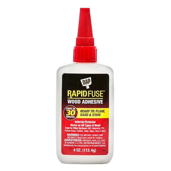 DAP RapidFuse 4 oz. Clear Wood Adhesive (6-Pack)