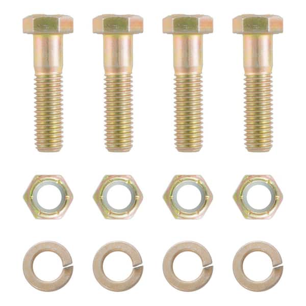 Pintle Mount Hardware Kit (1/2", Grade 8, Yellow Zinc)