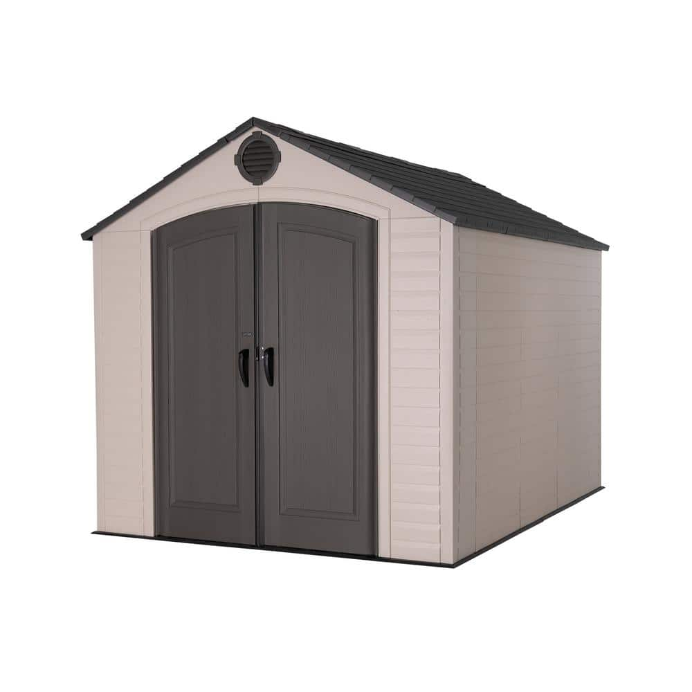 UPC 081483826790 product image for 8 ft. W x 10 ft. D Resin Outdoor Storage Shed 71.7 sq. ft. | upcitemdb.com