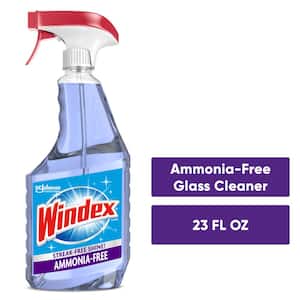 Windex Ammonia-Free Glass and Window Cleaner Spray Bottle, Crystal Rain  Scent, 23 fl oz - Pack of 2