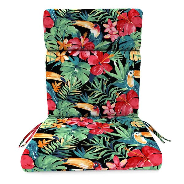 Mainstays 44 x 21 Turquoise Medallion Rectangle Outdoor Chair Cushion, 1  Piece 