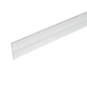 1-1/2-in x 36-in White Self Stick Door Sweep