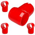 1 in. Furniture Grade PVC Slip Sling Tee in Red (4-Pack)