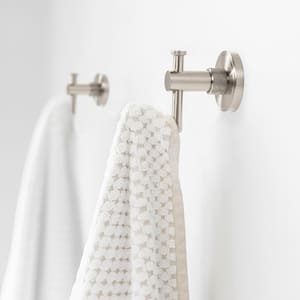 Delson J-Hook Robe/Towel Hook in Brushed Nickel