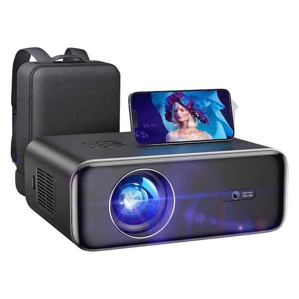 Smart Auto Focus Projector w/ WiFi 6 and Bluetooth 5.2, 700ANSI Native 1920 x 1080, 4K Support, 6D Keystone and 50% Zoom