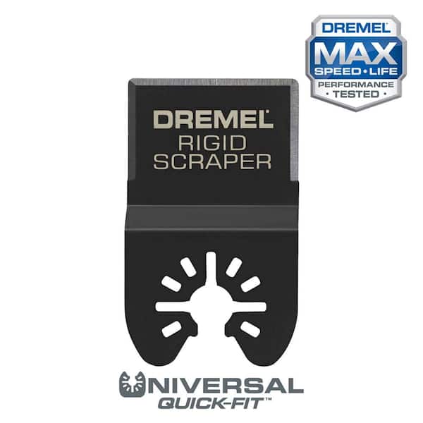 Dremel Multi-Max 5/8 in. Rigid Scraper Oscillating Tool Blade for Removing Vinyl Flooring and Bonded Carpeting