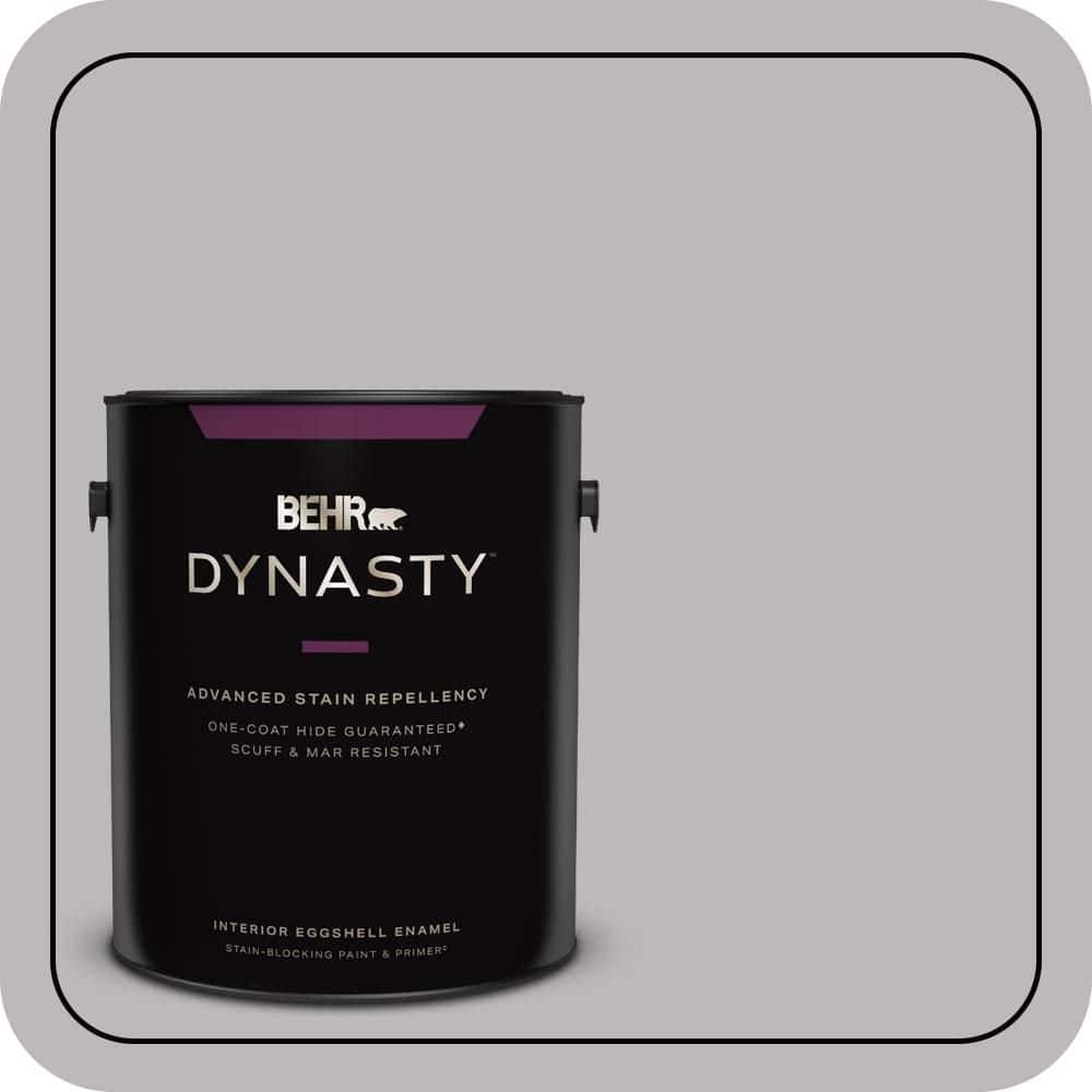 1 gal. #PPU16-10 French Lilac Eggshell Enamel Interior Stain-Blocking Paint & Primer price history on PriceWatchPro