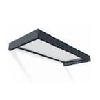 CANOPIA by PALRAM Sophia 3 ft. x 7 ft. Gray/Clear Door and