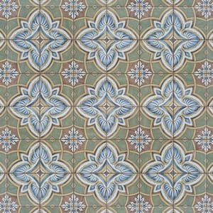 Harmonia Grove Green 13 in. x 13 in. Ceramic Floor and Wall Tile (12.0 sq. ft./Case)