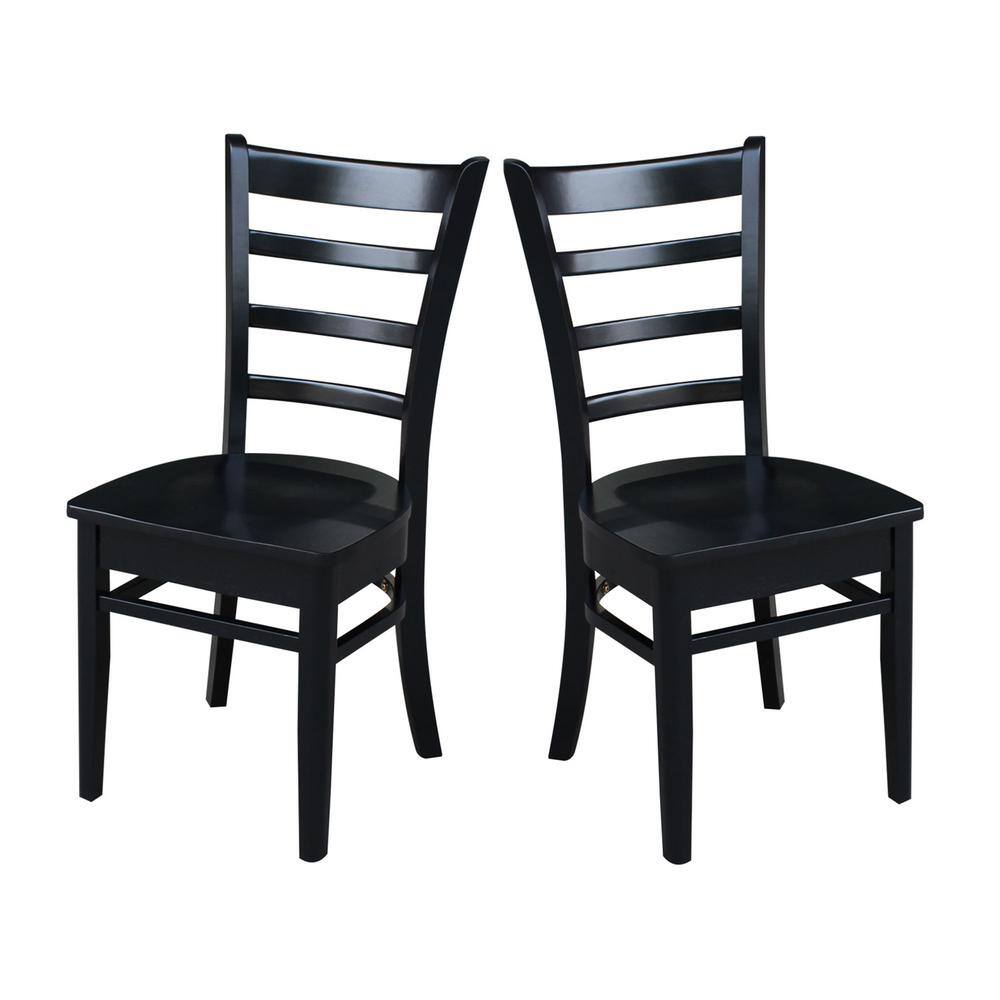Classic Versatile Dual Drop Leaf Dining Set with Ladder Back Chairs