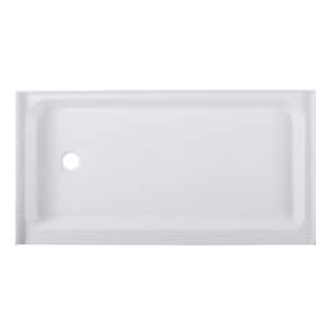 Bootz Industries ShowerCast Plus 60 in. x 32 in. Single Threshold ...