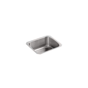 Undertone Undermount Stainless Steel 19 in. Single Bowl Kitchen Sink