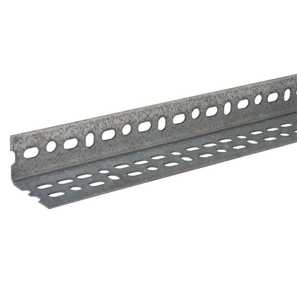 Everbilt 2-1/4 in. x 1-1/2 in. x 48 in. Zinc-Plated Offset Slotted Angle