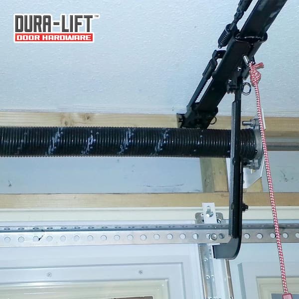 DURA-LIFT 0.243-in x 2-in Left and Right Wound 2-Pack Green Steel Garage Door Torsion Spring