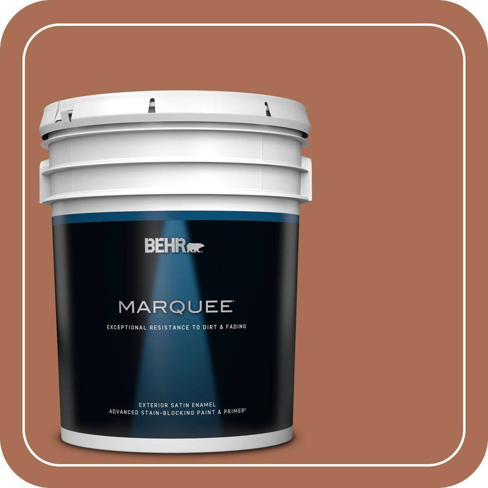 5 gal. #MQ1-28 Orange Flambe Satin Enamel Exterior Paint & Primer price history on PriceWatchPro