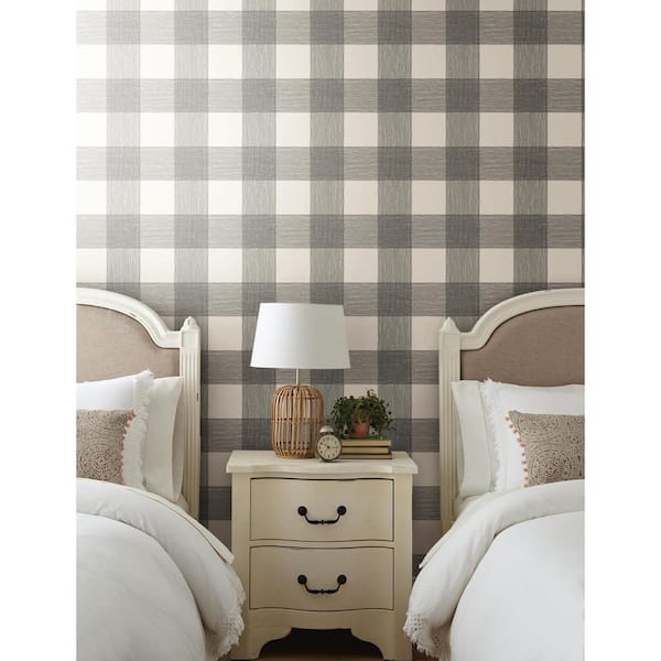 Magnolia Home The Daily Peel and Stick Wallpaper Black White