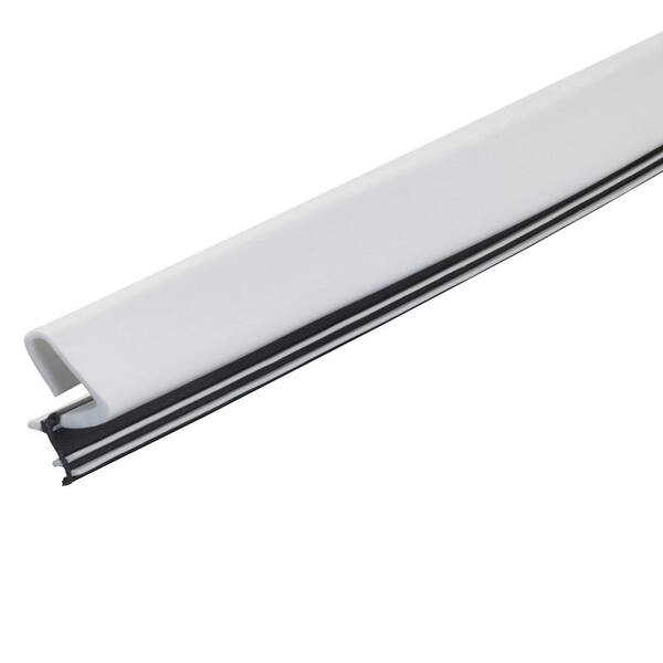 MD Building Products Platinum 1 in. x 81 in. White Door Weatherstrip