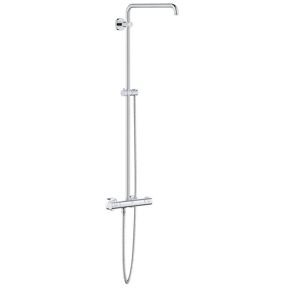 GROHE Bare Euphoria Retrofit 1Jet Shower System in StarLight Chrome
