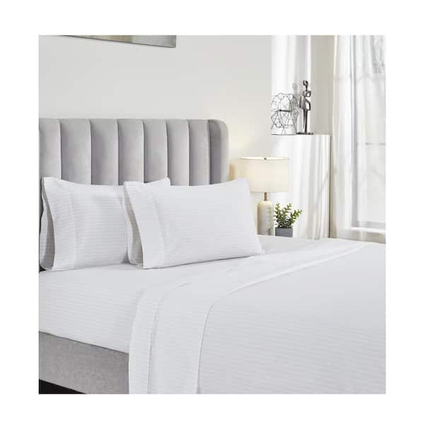 Luxury 100% Egyptian Cotton T200 Fitted and Extra Deep Fitted Sheets All Sizes 