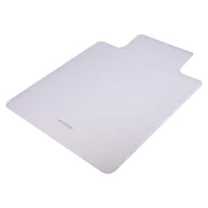Clear 36 in. x 48 in. Plastic Anti-Skid Office Chair Mat