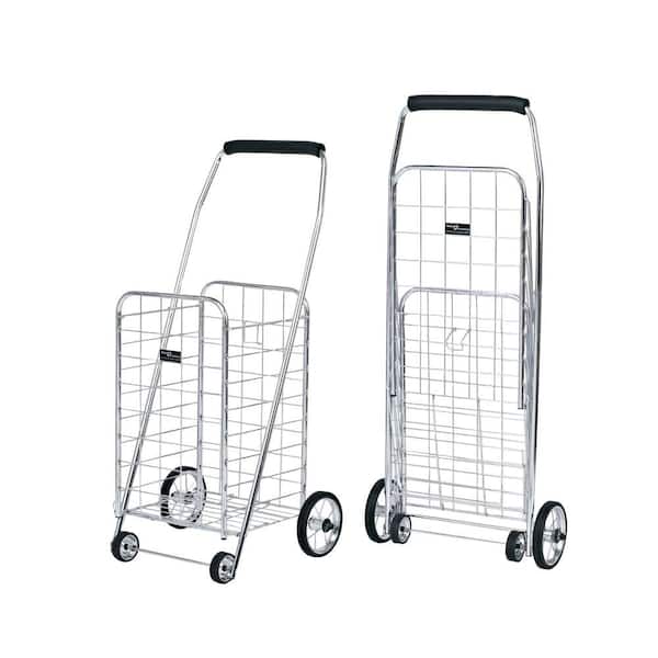 Easy Wheels Mini Shopping Cart in Elite - Chrome