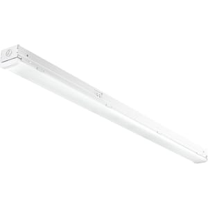 MNSS 48 in. 64-Watt Equivalent Adjustable Lumen and Switchable CCT Integrated LED White Strip Light Fixture