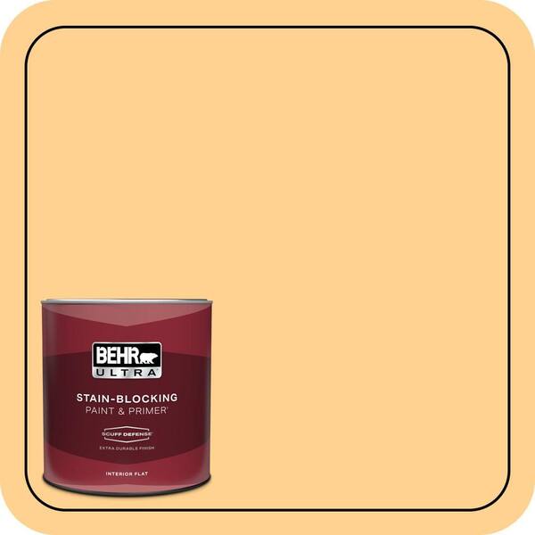 BEHR ULTRA 1 qt. Home Decorators Collection #HDC-SP14-7 Full Bloom Extra Durable Flat Interior Paint & Primer