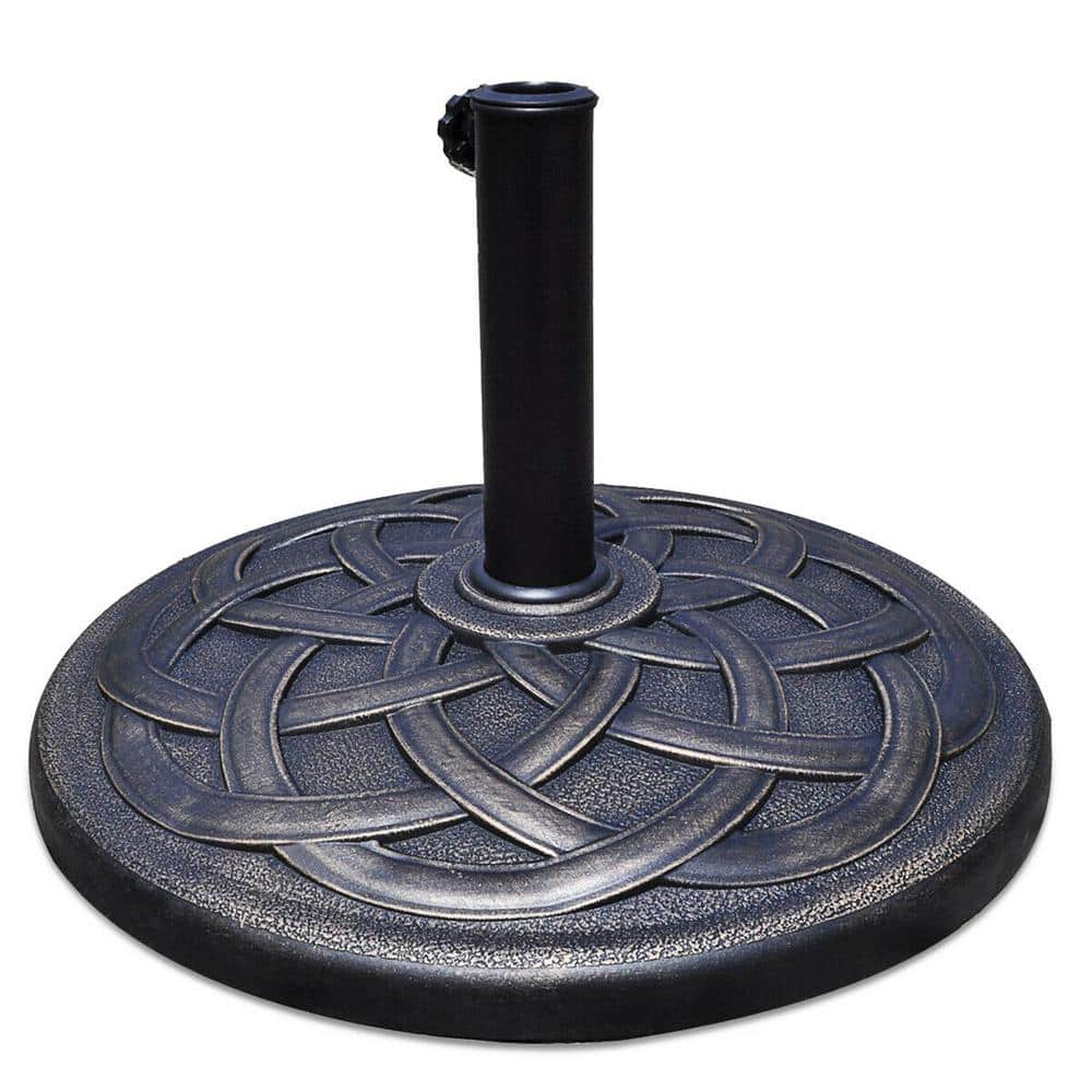 22" Bronze Heavy Duty Round Metal Patio Umbrella Base