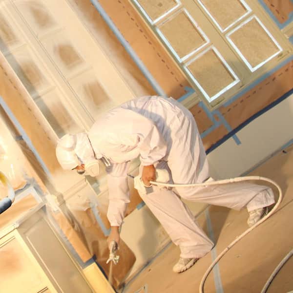 TRIMACO DuPont Tyvek Medium White Painters Coveralls with Hood and Boots  141212/12HD - The Home Depot