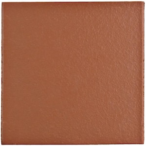 Quarry Red 5-7/8 in. x 5-7/8 in. Ceramic Floor and Wall Tile (5.98 sq. ft./Case)