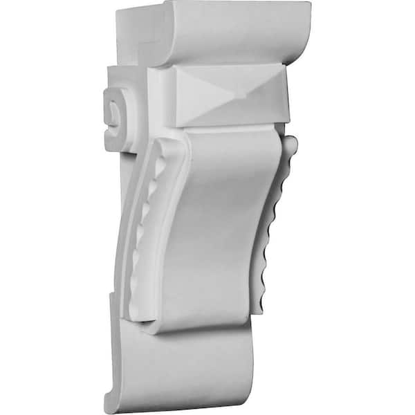 Ekena Millwork 4-1/2 in. x 11-7/8 in. x 5 in. Polyurethane Jefferson Corbel