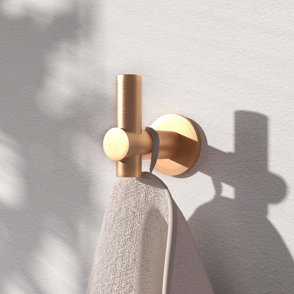 Gold Stainless Steel 6-Piece Bathroom Hardware Set