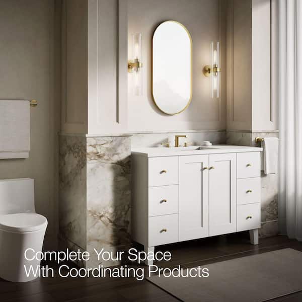 KOHLER Essential 18 in. W x 36 in. H Oval Framed Wall Mount