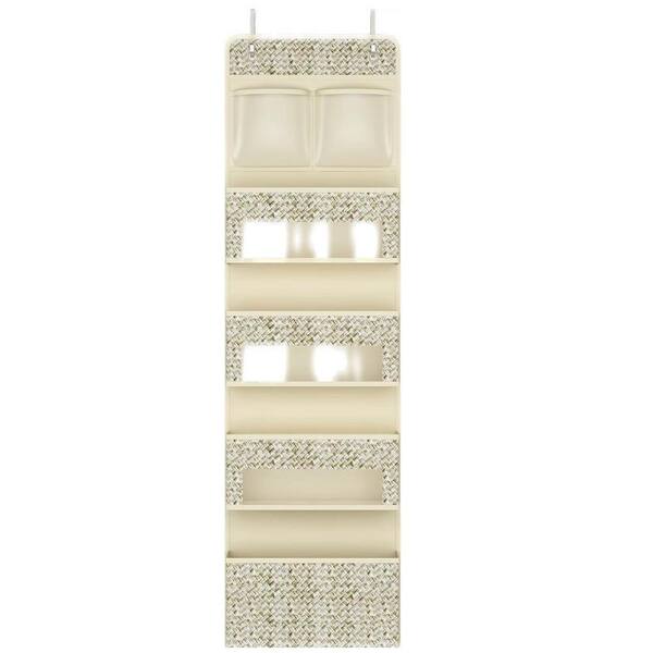 Over The Door Organizer, 5-Shelf Over Door Hanging Organizer with