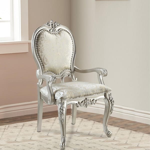 Design Toscano The Carlisle Louis XV Open Armchair: Set of Two