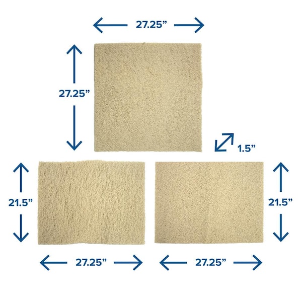 Dial Foamed Polyester Evaporative Cooler Replacement Pad in the