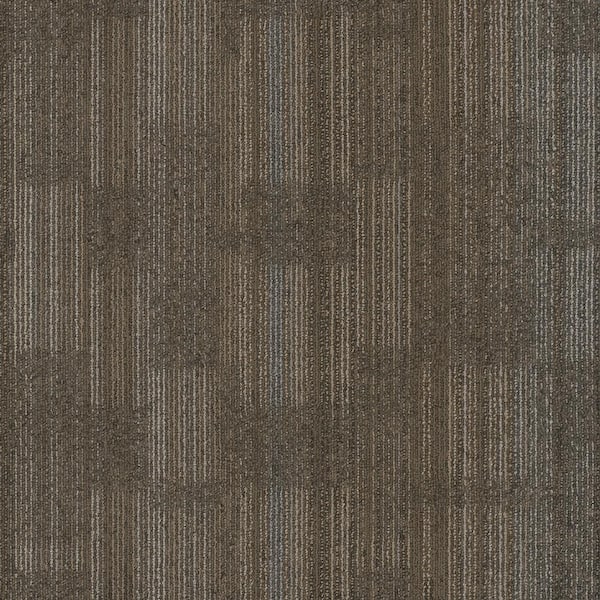 Engineered Floors Cavell - Gasper - Brown Commercial/Residential 24 x 24 in. Glue-Down Carpet Tile Square (72 sq. ft.)