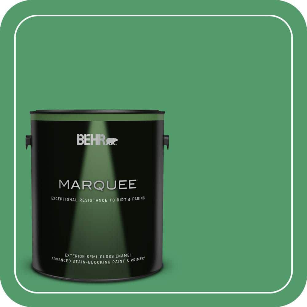 1 gal. #P410-6 Solitary Tree Semi-Gloss Enamel Exterior Paint & Primer price history on PriceWatchPro