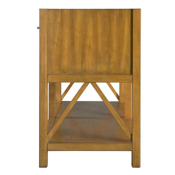 Avondale 60 in. Vanity Cabinet Only in Pine Avondale 60 in. Vanity Cabinet Only in Pine
